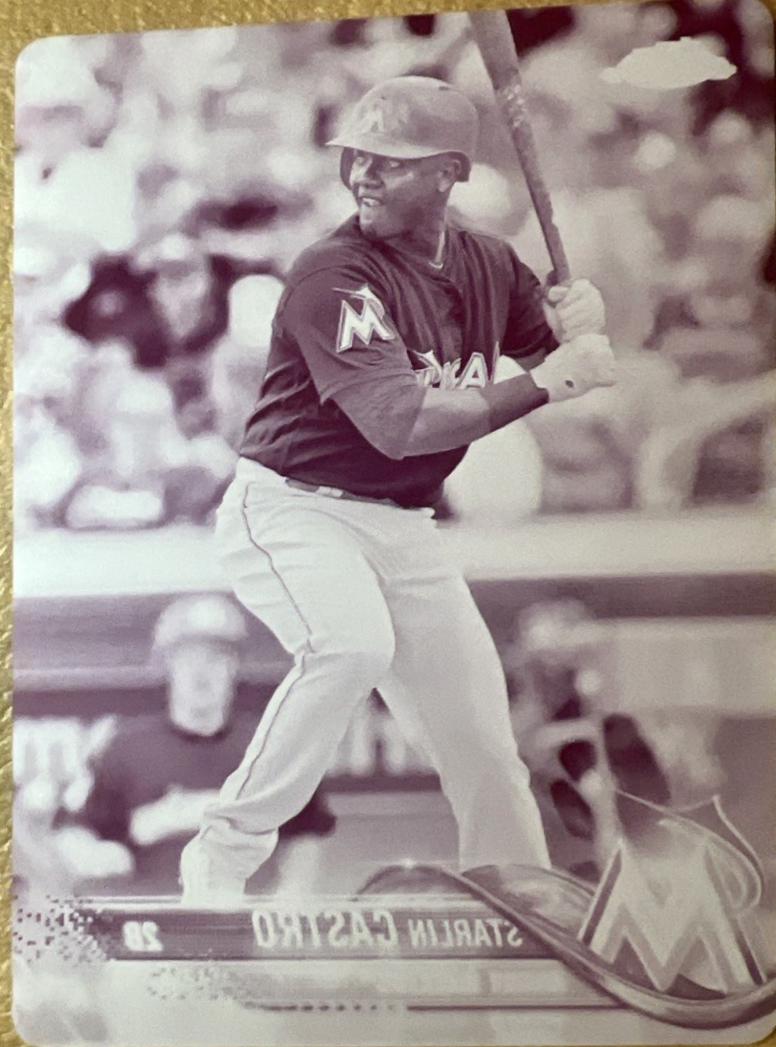 Starlin Castro [Printing Plate] #141