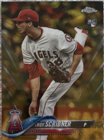 Troy Scribner [Gold Wave Refractor] #164