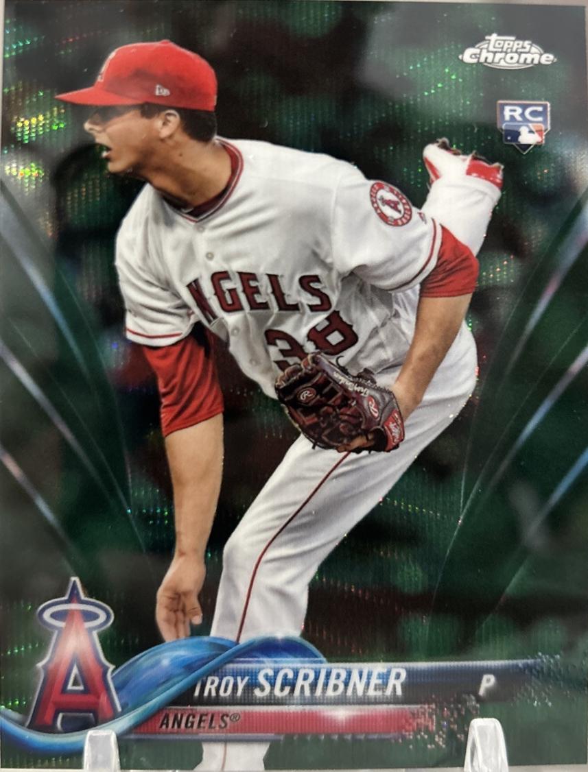 Troy Scribner [Green Wave Refractor] #164