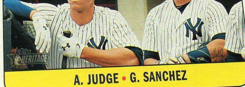 Aaron Judge / Gary Sanchez #183