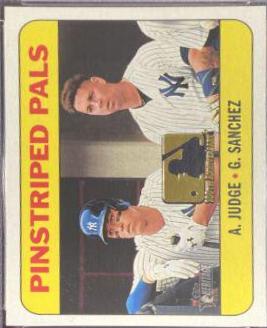 Aaron Judge / Gary Sanchez [100th Anniversary] #183