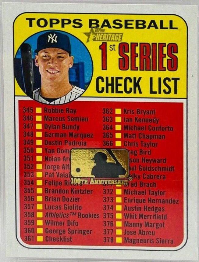 Aaron Judge [100th Anniversary] #361