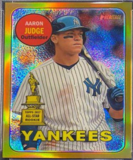 Aaron Judge [Chrome Gold Refractor] #THC-25