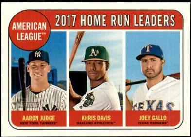 Aaron Judge/ Khris Davis / Joey Gallo #5