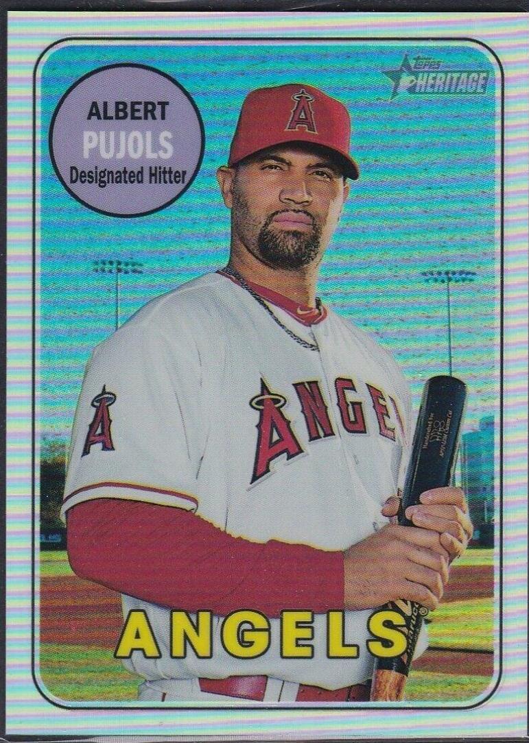 Albert Pujols [Chrome Refractor] #THC-59