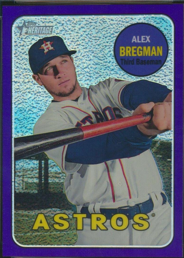 Alex Bregman [Chrome Purple Refractor] #THC-119