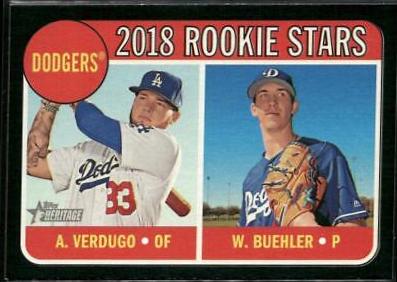 Alex Verdugo / Walker Buehler [Black Border] #266