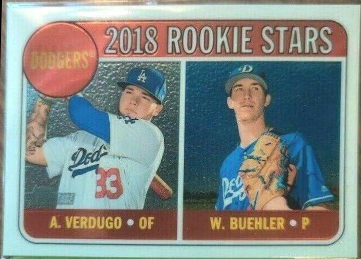 Alex Verdugo / Walker Buehler [Chrome] #THC-266