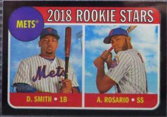 Amed Rosario / Dominic Smith [Black Border] #31