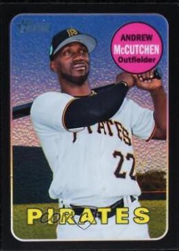 Andrew McCutchen [Chrome Black Refractor] #THC-50