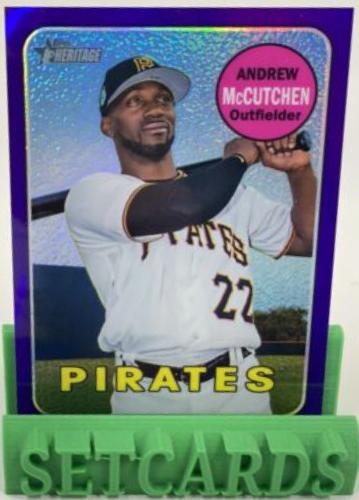 Andrew McCutchen [Chrome Purple Refractor] #THC-50