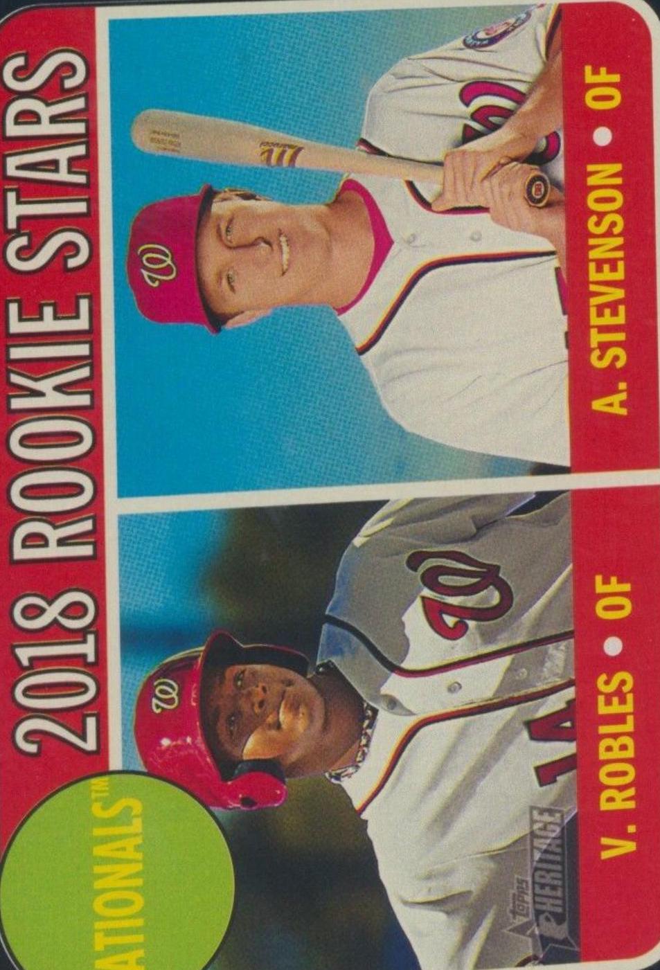 Andrew Stevenson / Victor Robles [Black Border] #284