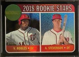 Andrew Stevenson / Victor Robles [Chrome Black Refractor] #THC-284