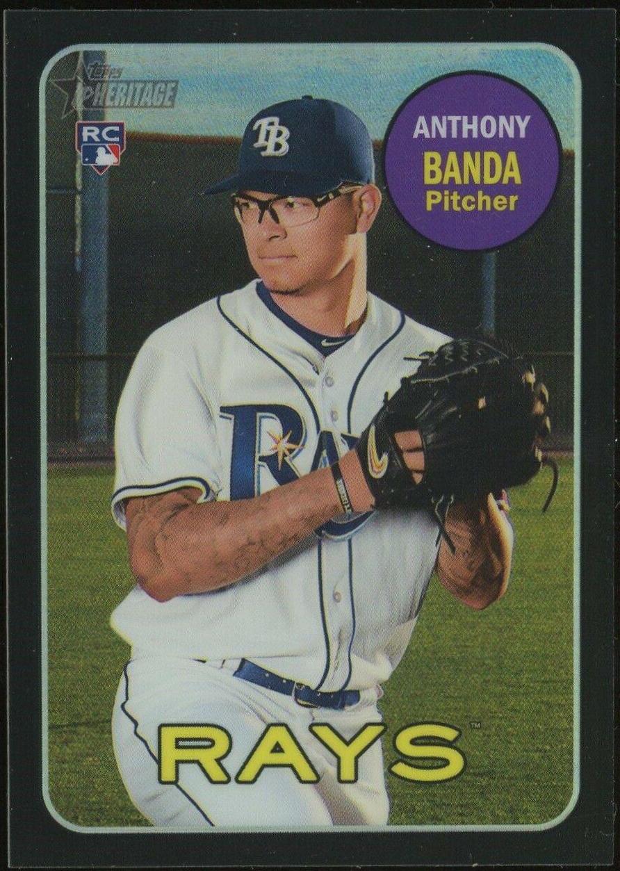 Anthony Banda [Chrome Black Refractor] #THC-714