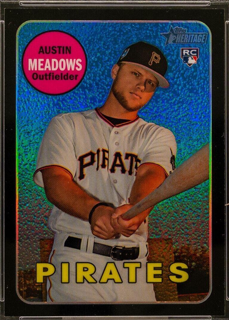 Austin Meadows [Chrome Black Refractor] #THC-568