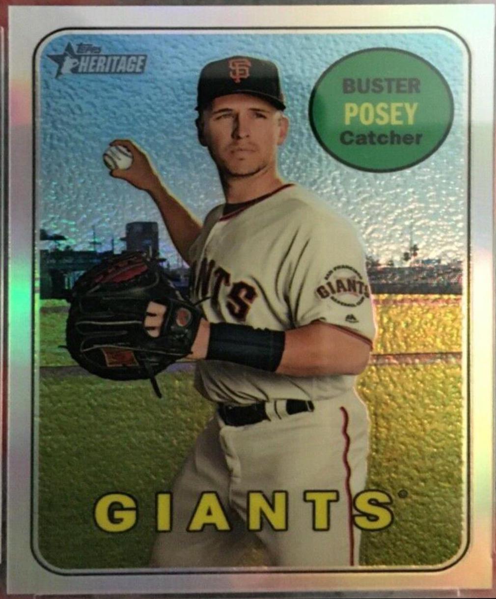 Buster Posey [Chrome Refractor] #THC-293