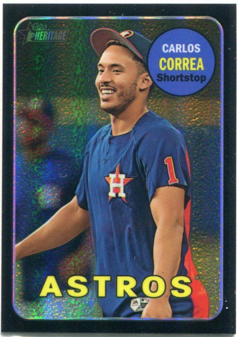 Carlos Correa [Chrome Black Refractor] #THC-125