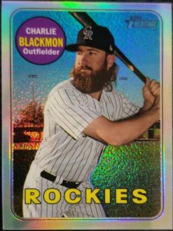 Charlie Blackmon [Chrome Refractor] #THC-24
