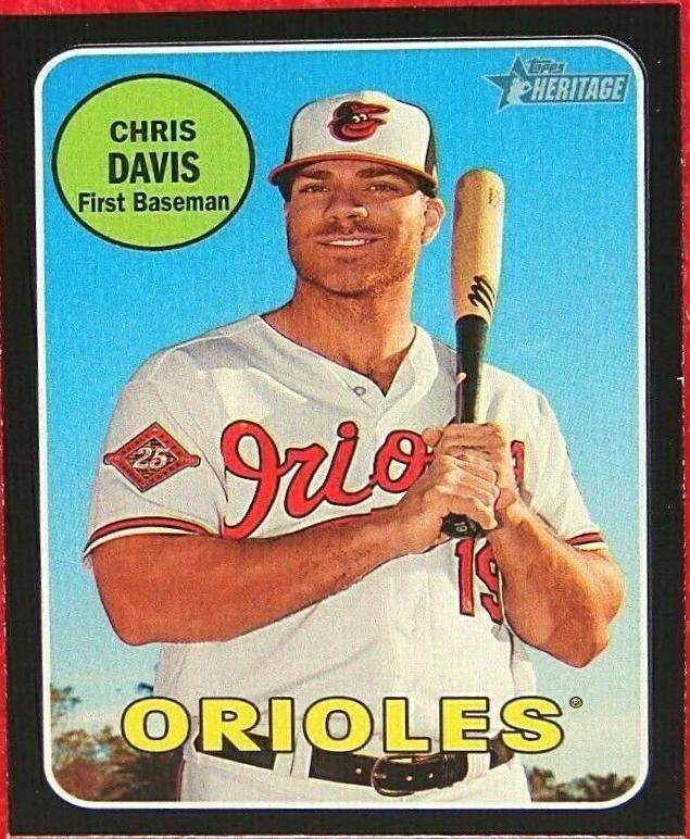 Chris Davis [Chrome Black Refractor] #THC-15