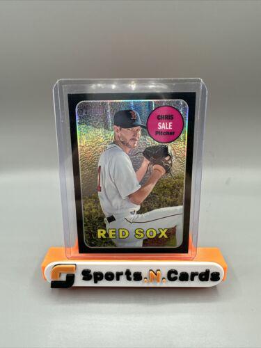 Chris Sale [Chrome Black Refractor] #THC-109