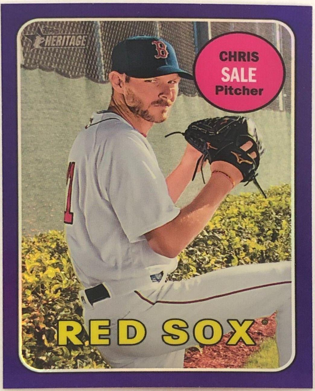 Chris Sale [Chrome Purple Refractor] #THC-109