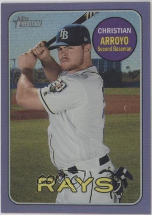 Christian Arroyo [Chrome Purple Refractor] #THC-613