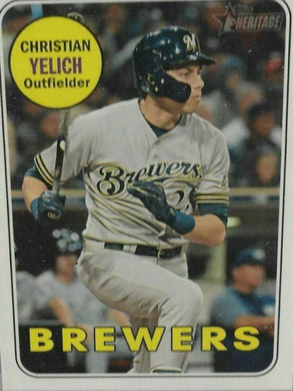 Christian Yelich [Action Variation] #720