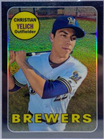 Christian Yelich [Chrome Black Refractor] #THC-720