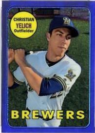 Christian Yelich [Chrome Purple Refractor] #THC-720