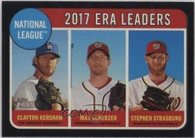 Clayton Kershaw / Max Scherzer / Stephen Strasburg [Black Border] #8