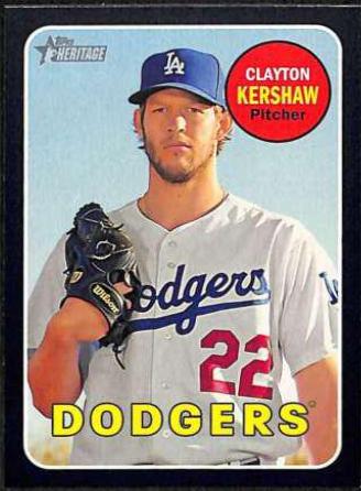 Clayton Kershaw [Chrome Black Refractor] #THC-216