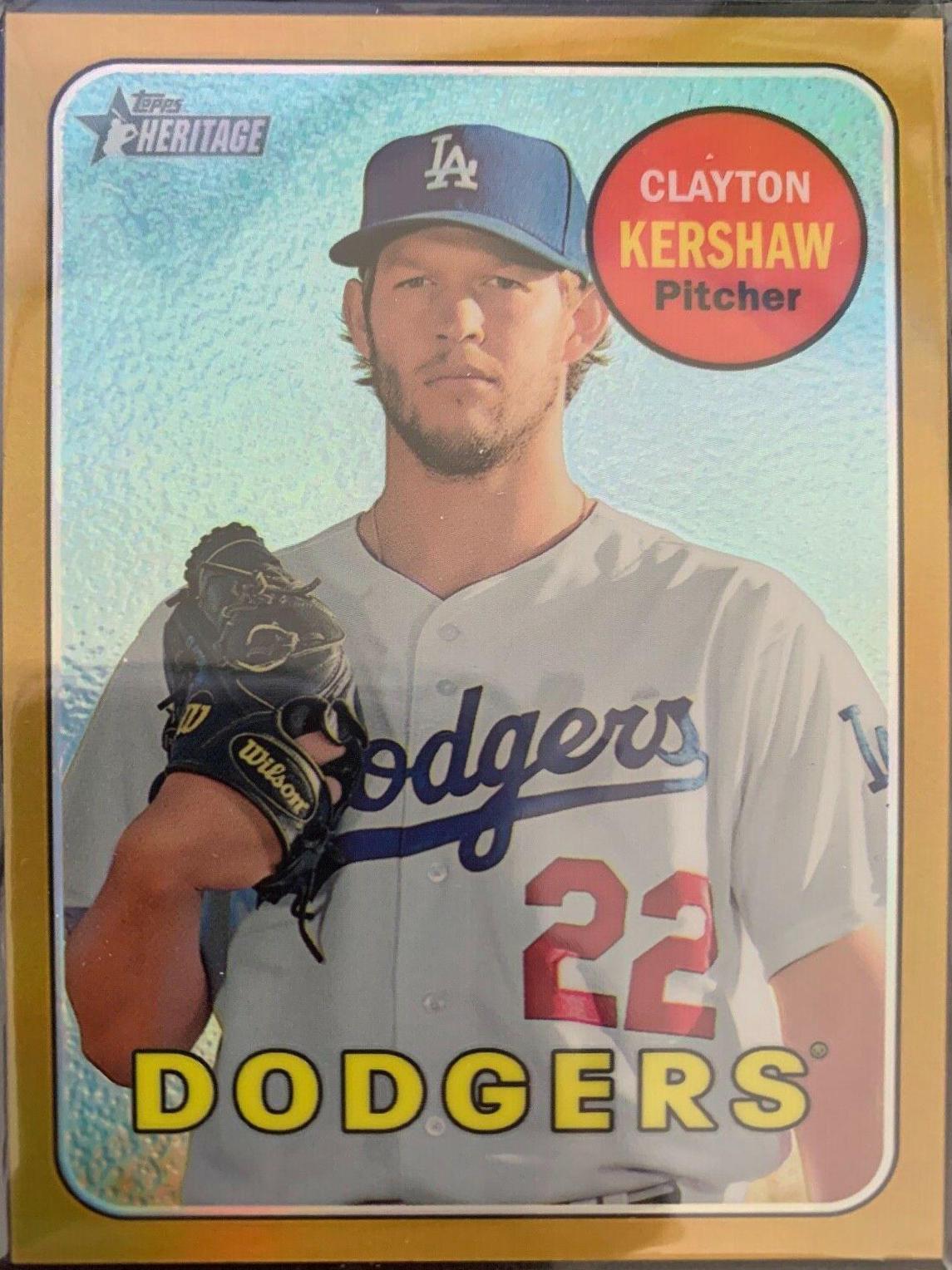Clayton Kershaw [Chrome Gold Refractor] #THC-216
