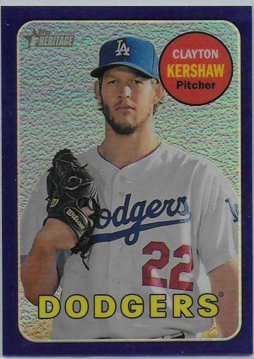 Clayton Kershaw [Chrome Purple Refractor] #THC-216