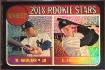 Clint Frazier / Miguel Andujar [Chrome Black Refractor] #THC-114