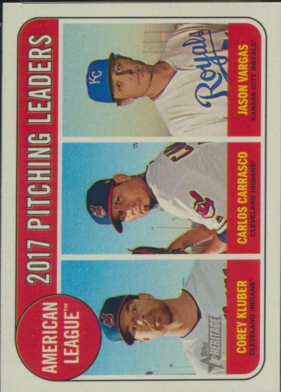 Corey Kluber / Carlos Carrasco / Jason Vargas #9