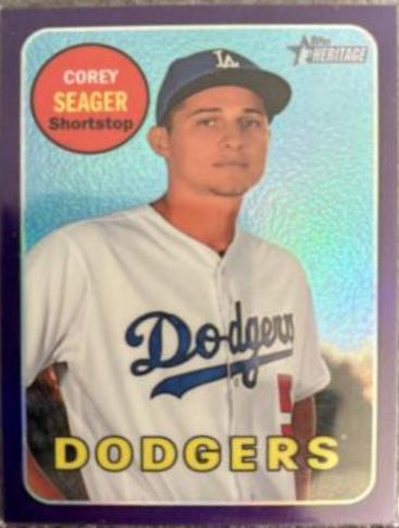 Corey Seager [Chrome Purple Refractor] #THC-45