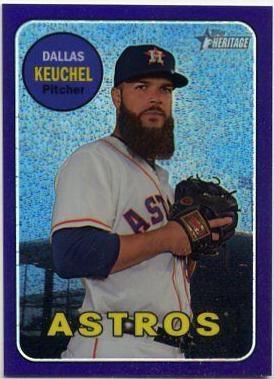Dallas Keuchel [Chrome Purple Refractor] #THC-202