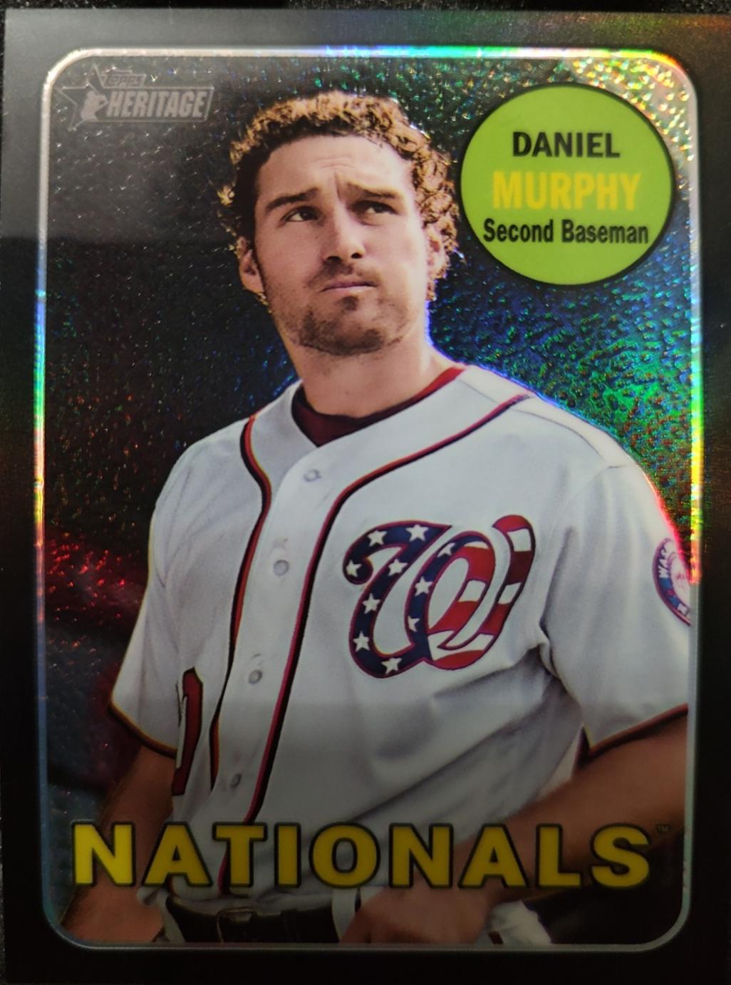 Daniel Murphy [Chrome Black Refractor] #THC-326