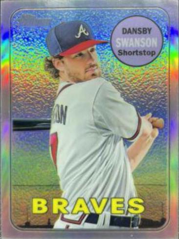 Dansby Swanson [Chrome Refractor] #THC-53