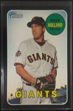 Derek Holland [Black Border] #690