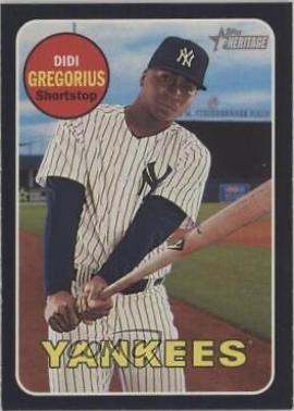 Didi Gregorius [Chrome Black Refractor] #THC-212