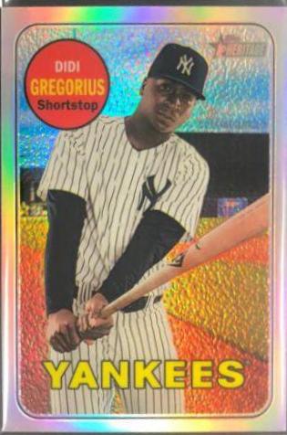 Didi Gregorius [Chrome Refractor] #THC-212
