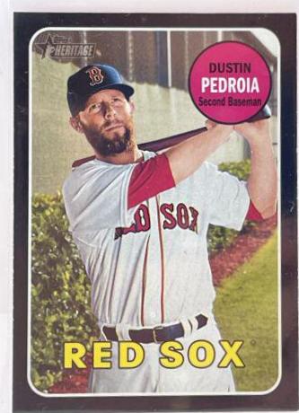 Dustin Pedroia [Black Border] #349
