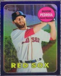 Dustin Pedroia [Chrome Purple Refractor] #THC-349
