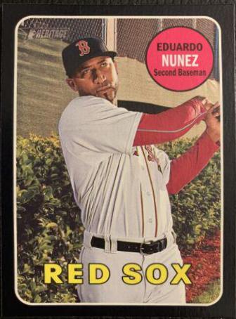 Eduardo Nunez [Chrome Black Refractor] #THC-712