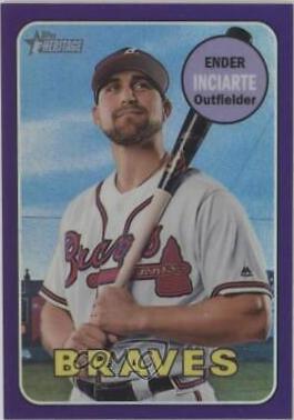 Ender Inciarte [Chrome Purple Refractor] #THC-128
