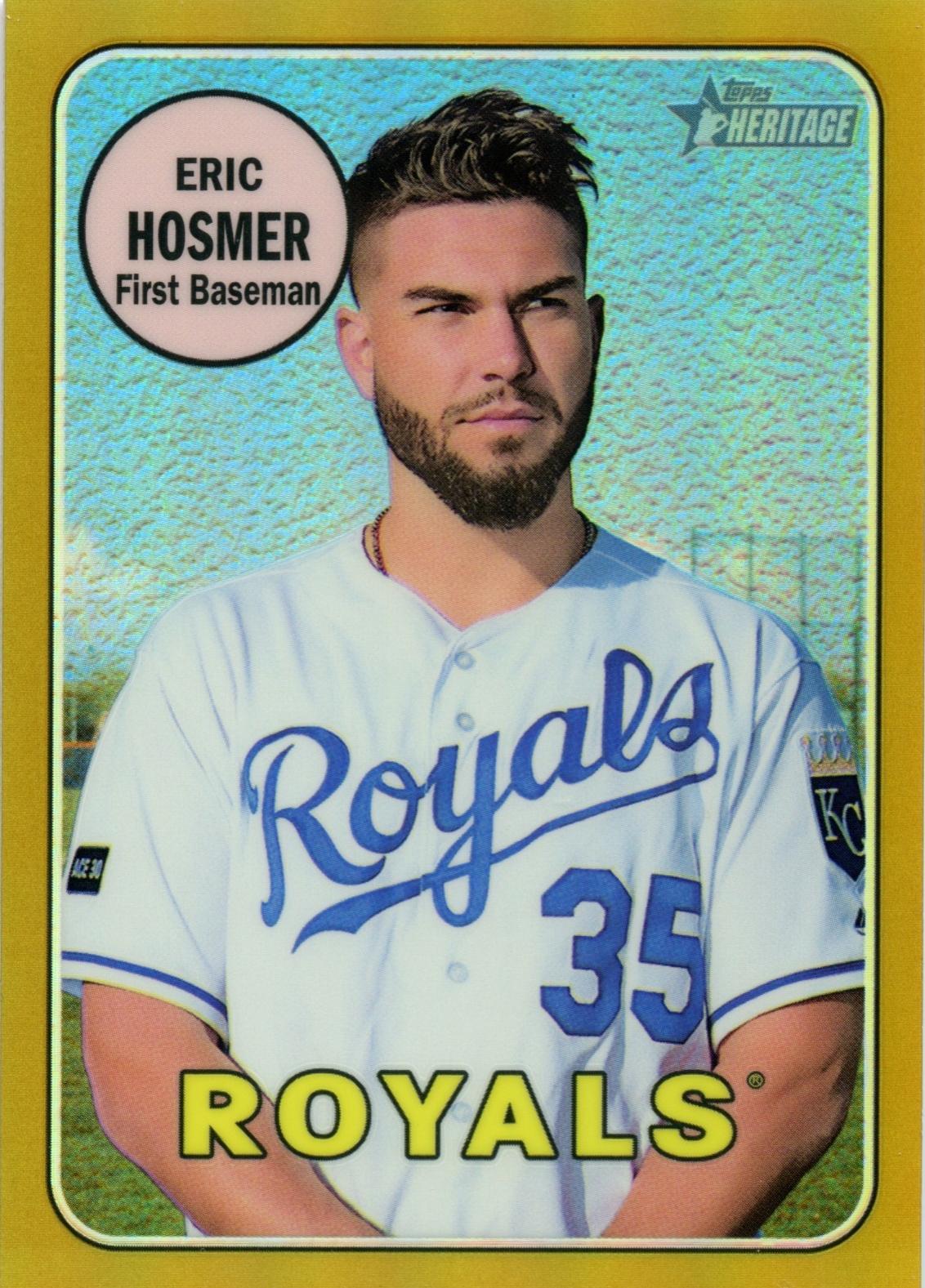 Eric Hosmer [Chrome Gold Refractor] #THC-71