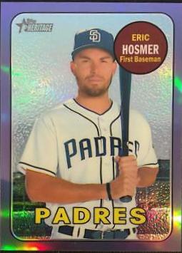 Eric Hosmer [Chrome Purple Refractor] #THC-709