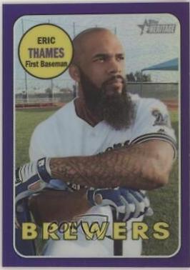 Eric Thames [Chrome Purple Refractor] #THC-62