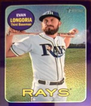 Evan Longoria [Chrome Purple Refractor] #THC-397